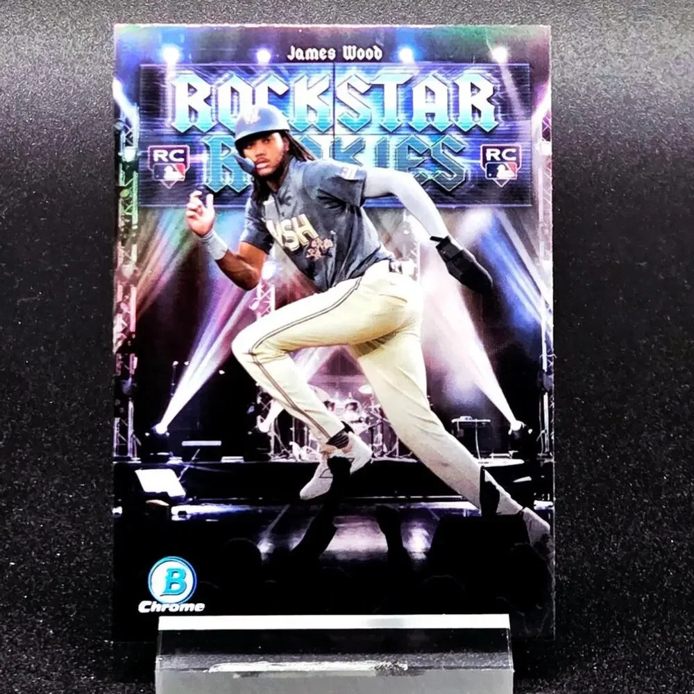 James Wood Bowman Chrome Rockstar Rookies Elite RC Nationals Top Prospect
